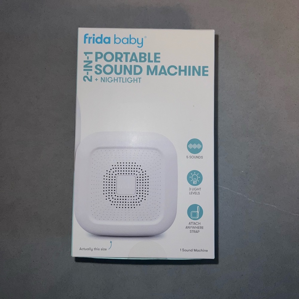 Friday Baby 2-in-1 Portable Night Light And Sound Machine